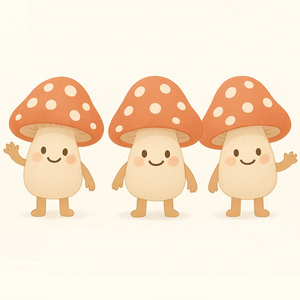 Мухоморчики (дитяча руханка)