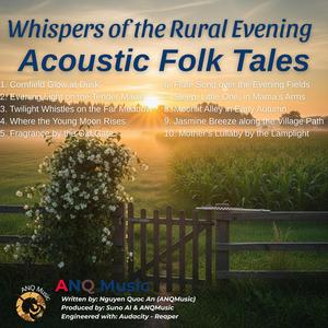 Cornfield Glow at Dusk