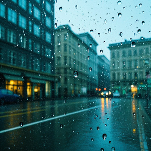 この雨の中で