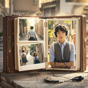 旧相册里的午后