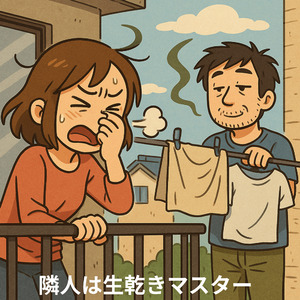 隣人は生乾きマスター