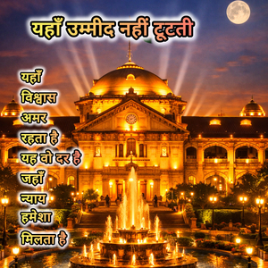 यहाँ उम्मीद नहीं टूटती यहाँ विश्वास अमर रहता है यह वो दर है जहाँ न्याय हमेशा मिलता है।