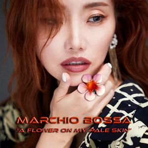 A flower on my pale skin