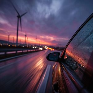 庐山西海的太阳雨