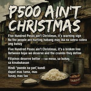 ₱500 Ain’t Christmas
